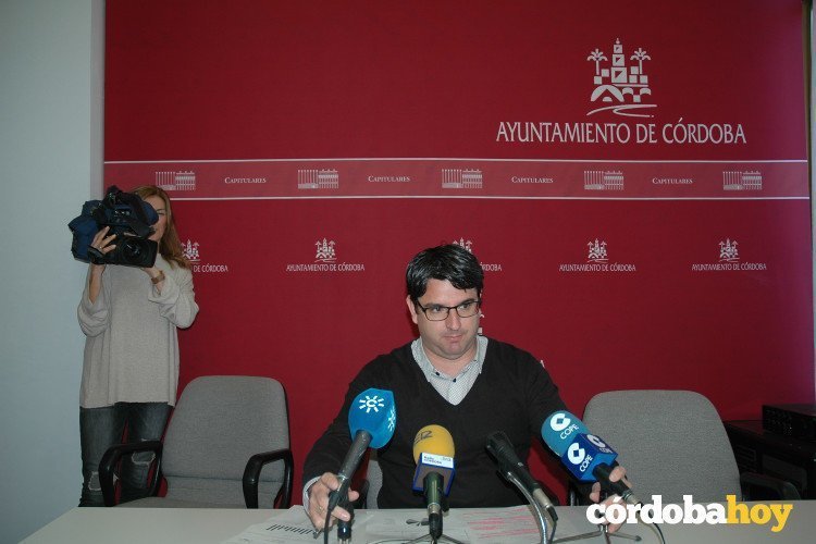 Pedro García en rueda de prensa