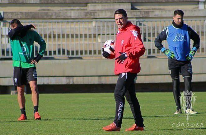 Luis Carrión en un entrenamiento. Imagen cogida de la web del CCF