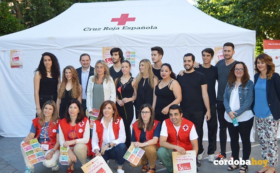 Cruz Roja y presentación del Sorteo del Oro en Córdoba
