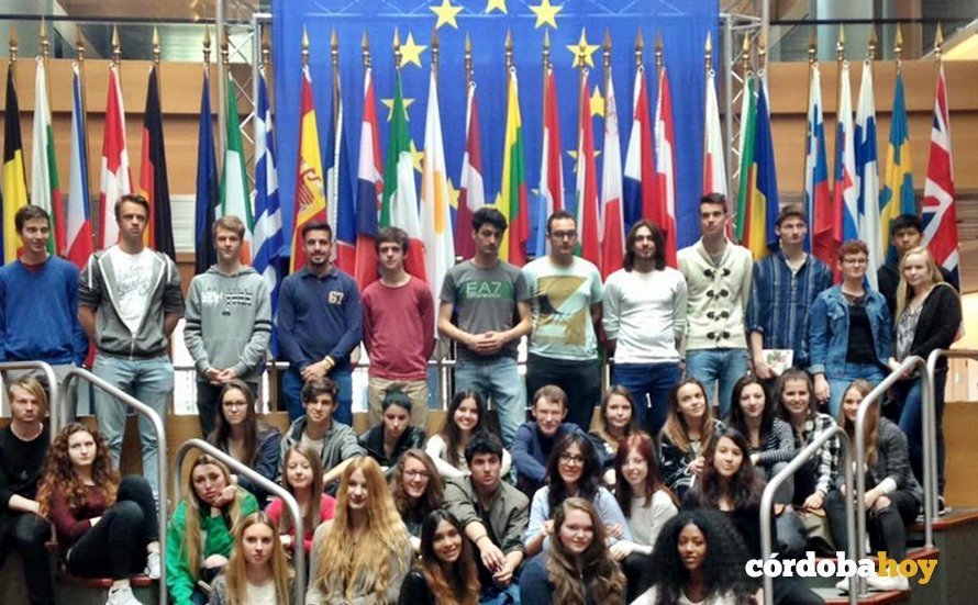 Participantes en Unesmun de 2016 en el Instituto Lope de Vega de Madrid
