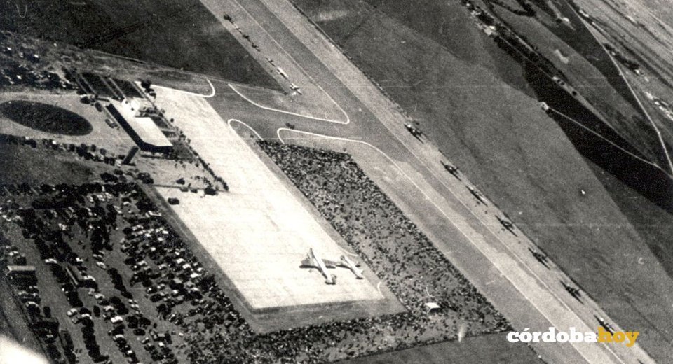 Inauguración del Aeropuerto de Córdoba el 25 de mayo de 1958