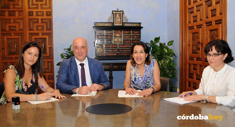 Acuerdos con los alcaldes de Fuente Obejuna y Luque
