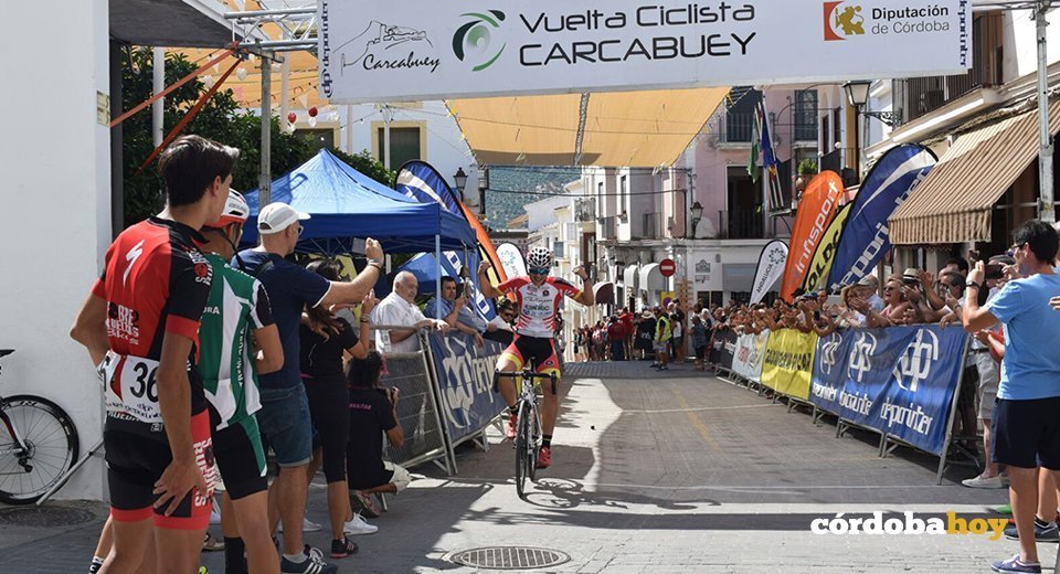 El triunfador de la Vuelta Ciclista a Carcabuey 2018