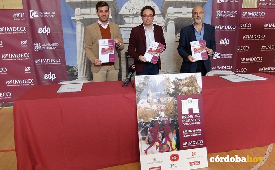 El Imdeco y la Diputación destacan las virtudes de la Media Maraton