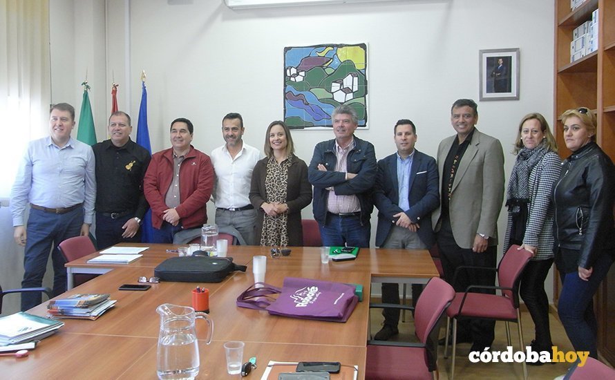 Visita de una delegación boliviana al Guadiato