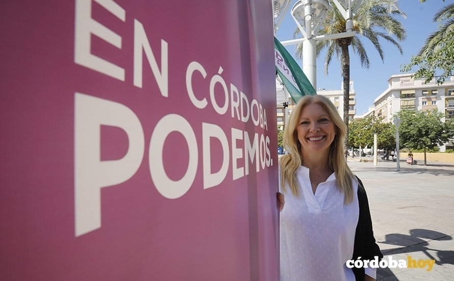 Cristina Pedrajas posa para Córdoba Hoy