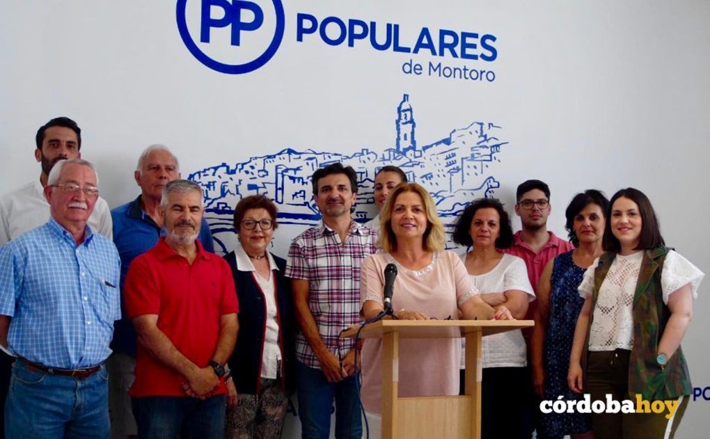 La concejala electa del PP de Montoro Pepa Trillo