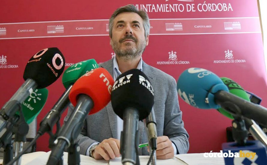 Miguel Ángel Torrico, como portavoz del PP