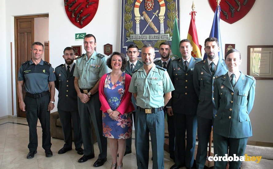 Nuevos tenientes para la Comandancia en Córdoba de la Guardia Civil