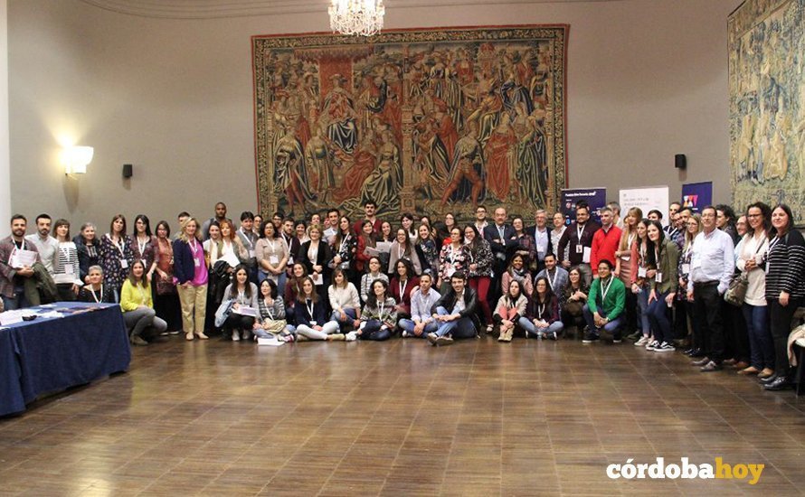 Foto de familia del anterior encuentro celebrado en Zaragoza