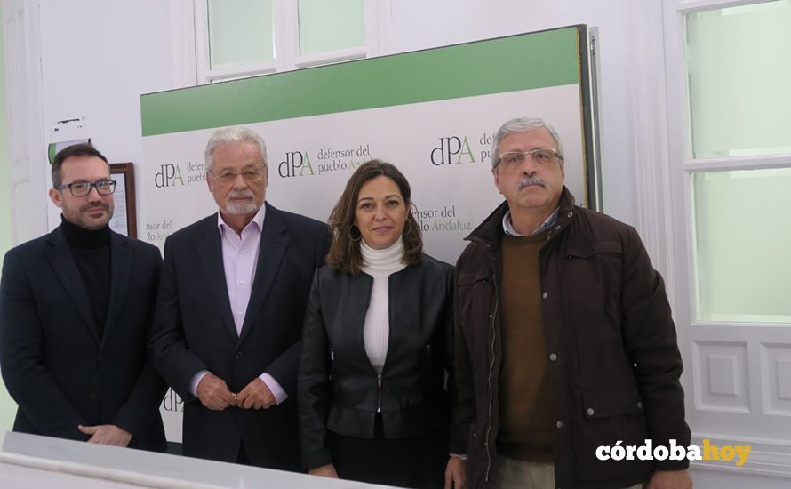 Los concejales del PSOE en el Defensor del Pueblo Andaluz de Sevilla