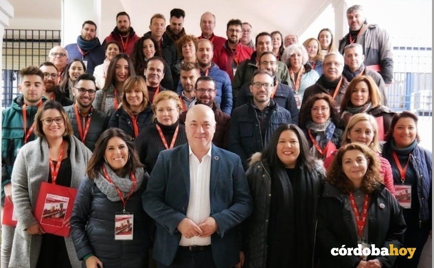 Miembros del PSOE en el curso
