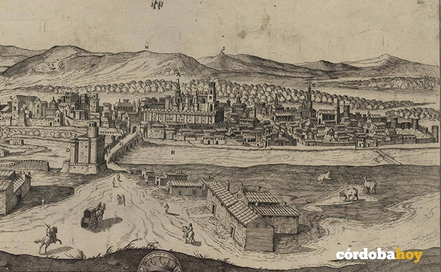 Un grabado anónimo de Córdoba en el siglo XVI