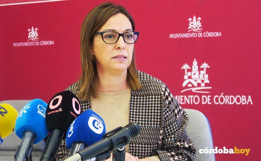 Isabel Ambrosio, portavoz del PSOE en el Ayuntamiento