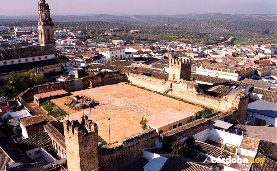 Vista del Castillo de Bujalance