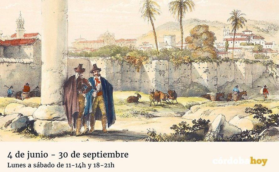Cartel de la exposición de la Fundación Cajasol en Córdoba