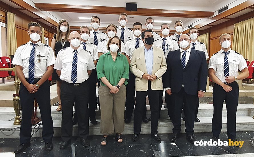 La nueva promoción de pilotos de Pastria en el Ayuntamiento de Córdoba