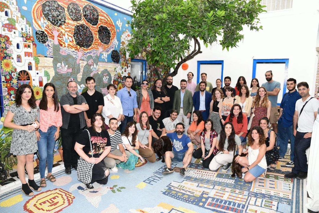 Artistas y creadores participantes de La Casa Azul