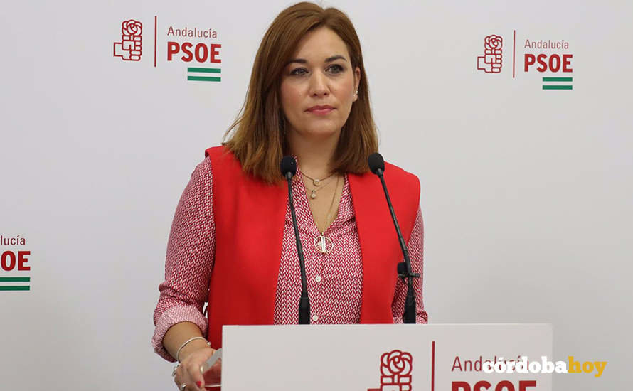 La Coordinadora del área de Igualdad, Equidad y Servicios Sociales del PSOE de Córdoba, Carmen Victoria Campos