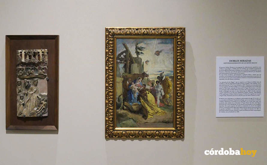 Las dos obras, expuestas en el Bellas Artes, en el marco del programa 'Dobles Miradas'