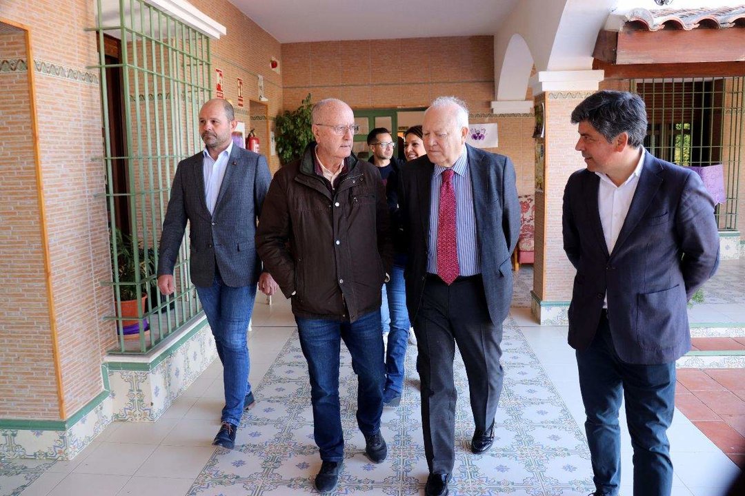 Visita de Miguel Ángel Moratinos a La Muela