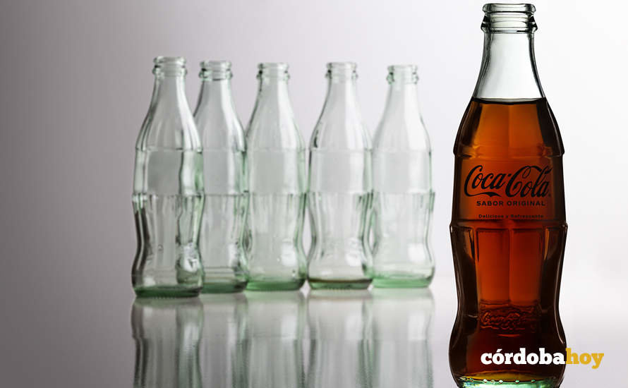 botella coca cola