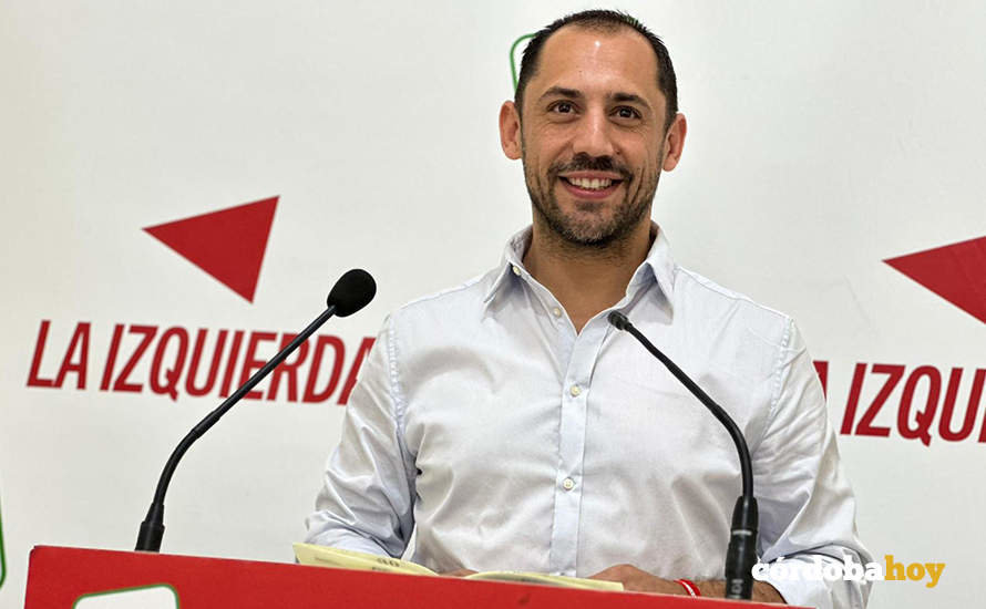 Sebastián Pérez, coordinador provincial de IU en Córdoba