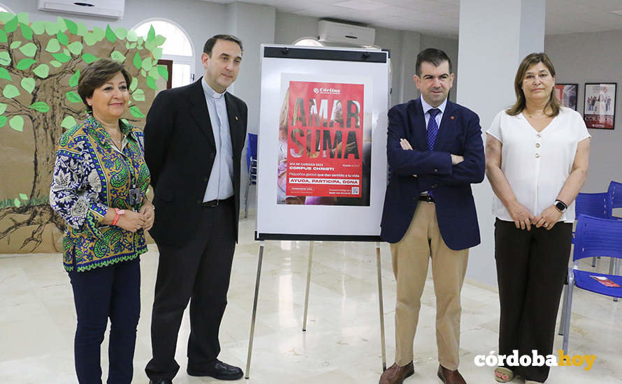 Presentación de la campaña 'Amar Suma', de Cáritas Diocesana de Córdoba