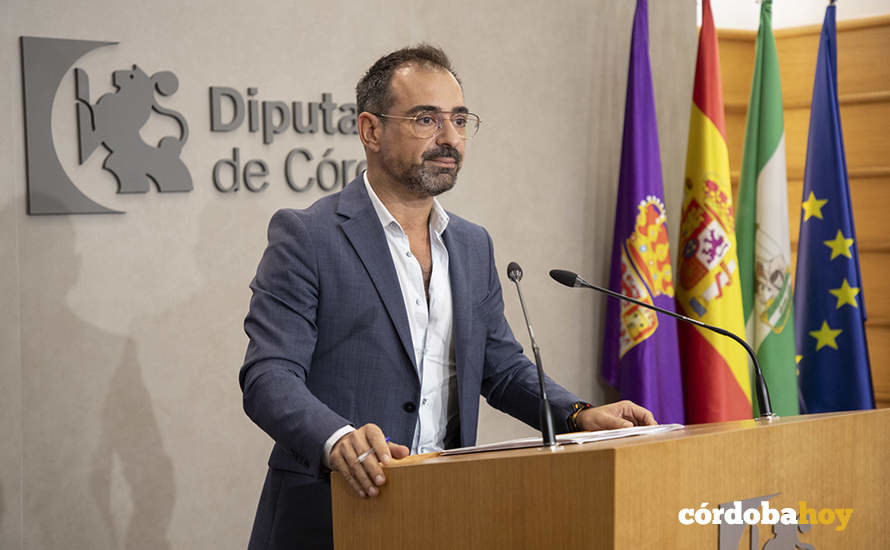 El delegado de Desarrollo Económico, Promoción y Empleo de la Diputación de Córdoba, Félix Romero