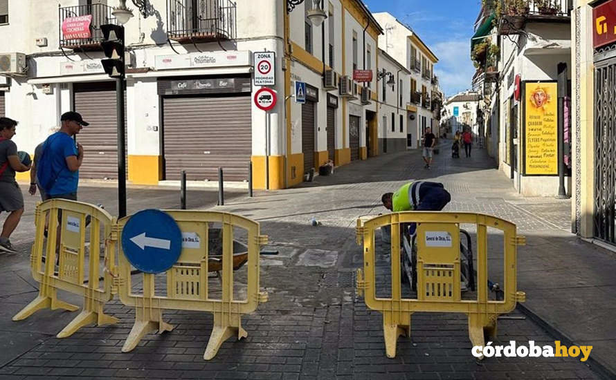Obras del eje peatonal San Lorenzo-Realejo dentro e la iniciativa Edusi