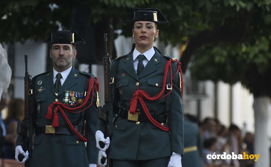Celebración del Día del Pilar en la Guardia Civil de Córdoba FOTO JM AYALA