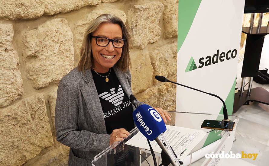 Isabel Albás, presidenta de Sadeco FOTO RAFA MELLADO SENIOR