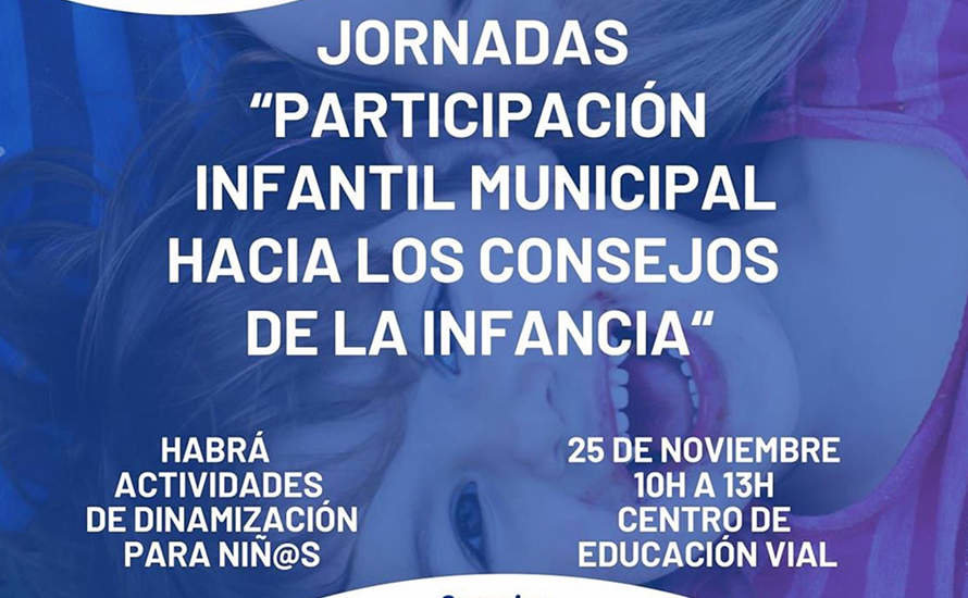 Cartel de las I Jornadas sobre Participación Infantil del Ayuntamiento de Córdoba