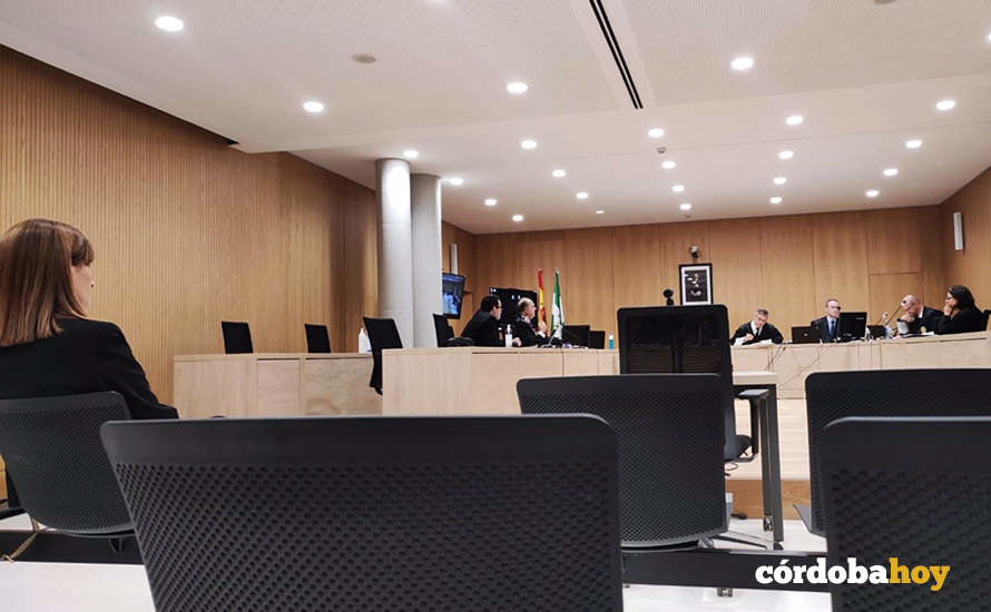 La exalcaldesa del municipio cordobés de Peñarroya-Pueblonuevo Luisa Ruiz en el juicio
