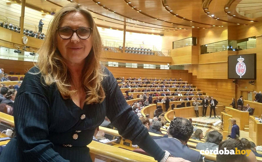 La senadora del PSOE por Córdoba María Ángeles Luna