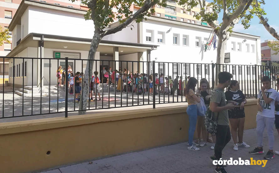 Inicio del curso escolar en Córdoba, en una imagen de archivo