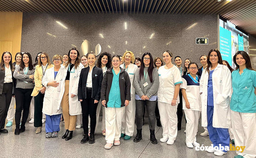 Profesionales del Hospital Quirónsalud Córdoba de distintas áreas