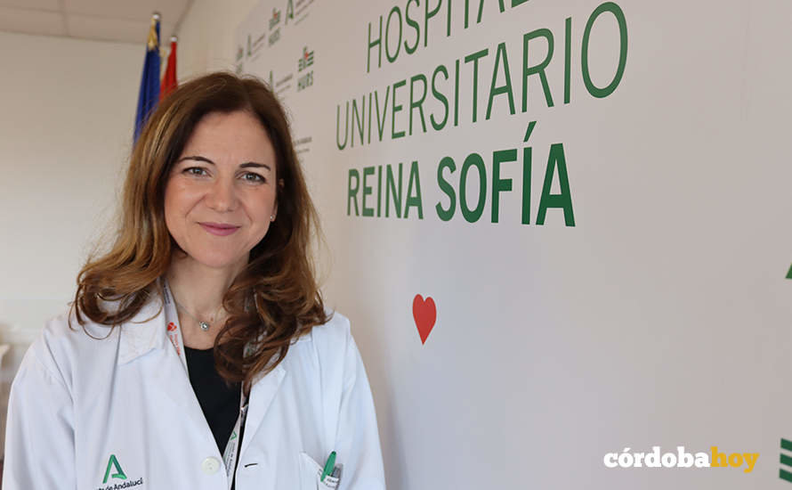 La nueva directora médica del Hospital Reina Sofía, Elena García