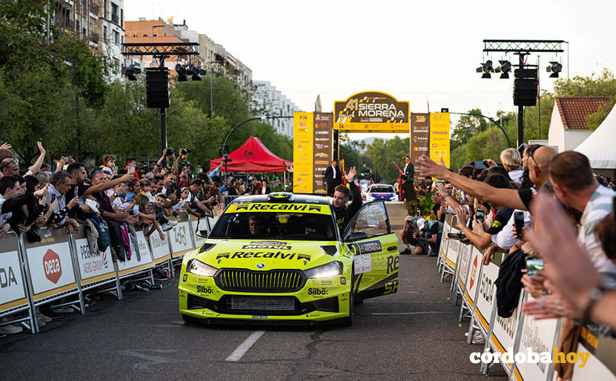 Salida ceremonial del Rallye Internacional Sierra Morena 2024