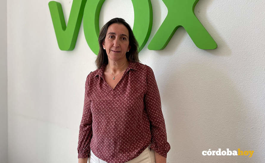 Paula Badanelli, presidenta de Vox Córdoba