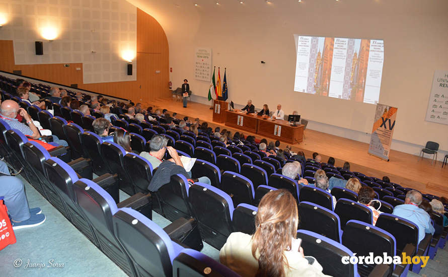 XV Asamblea Internacional de Personas Laringectomizadas celebrada en el Hospital Universitario Reina Sofía de Córdoba FOTO JUANJO SORIA