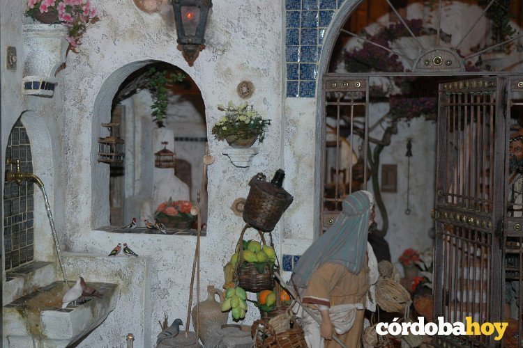 "El alma de Córdoba", Belén de pequeño formato que acontece en un patio