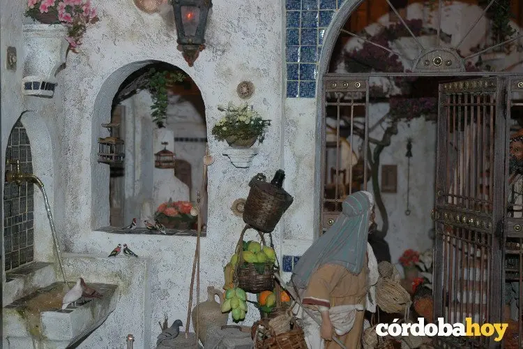 "El alma de C&oacute;rdoba", Bel&eacute;n de peque&ntilde;o formato que acontece en un patio