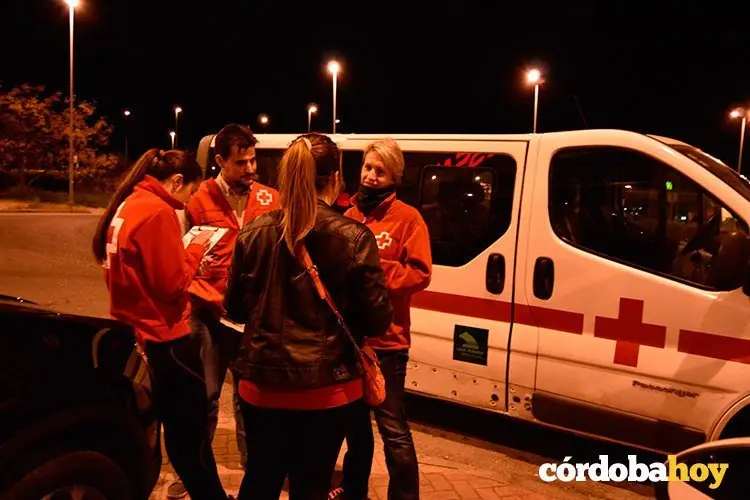Voluntarios de Cruz Roja