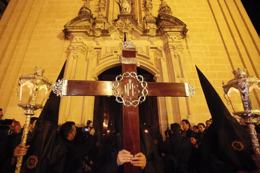 CORDOBA. 25/03/2016. SEMANA SANTA 2016. HERMANDAD DE LA BUENA MUERTE DE SAN HIPOLITO. FOTO: ROLDAN SERRANO. CORDOBA HOY.