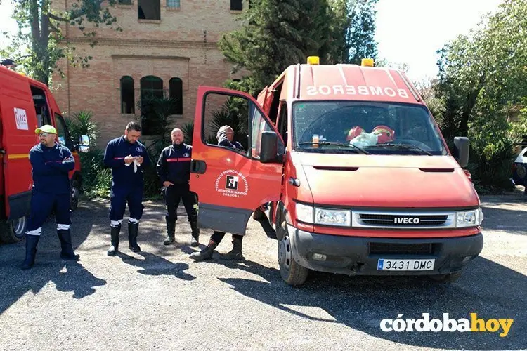 Bomberos simulacro 3