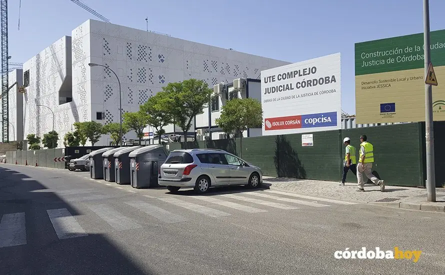 Obras en la Ciudad de la Justicia