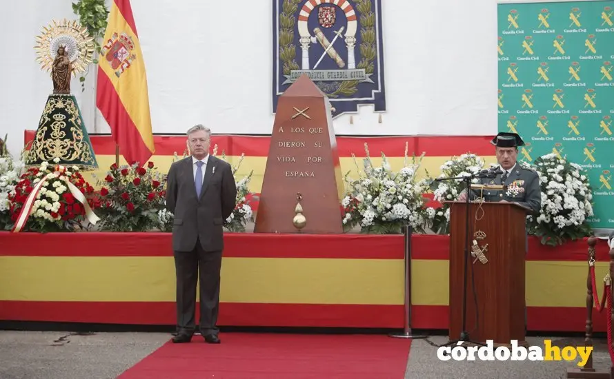 CORDOBA. 12/10/2016. CELEBRACION DEL DIA DE LA GUARDIA CIVIL EN SU CUARTEL DE LA VICTORIA. FOTO: ROLDAN SERRANO. CORDOBA HOY.