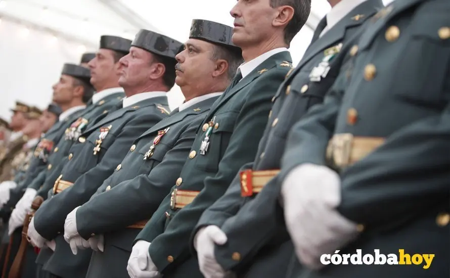 CORDOBA. 12/10/2016. CELEBRACION DEL DIA DE LA GUARDIA CIVIL EN SU CUARTEL DE LA VICTORIA. FOTO: ROLDAN SERRANO. CORDOBA HOY.