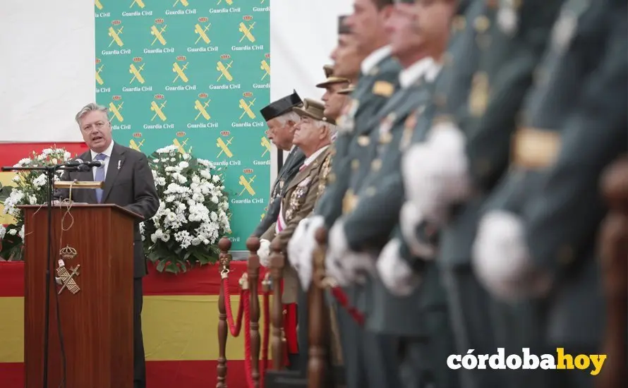 CORDOBA. 12/10/2016. CELEBRACION DEL DIA DE LA GUARDIA CIVIL EN SU CUARTEL DE LA VICTORIA. FOTO: ROLDAN SERRANO. CORDOBA HOY.